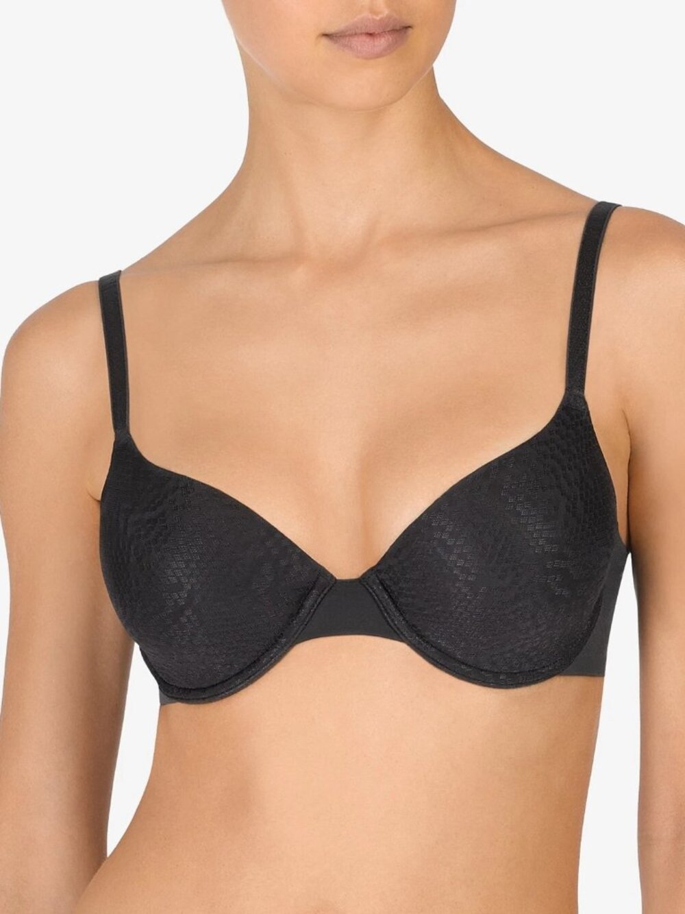 Natori Conform Underwire Full Fit Contour Bra in Black